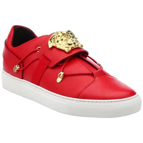 versace shoes men red|Versace shoes red and blue.